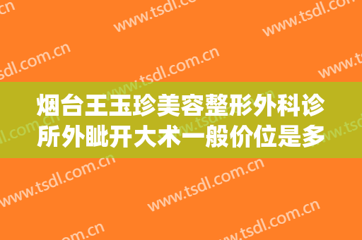 烟台王玉珍美容整形外科诊所外眦开大术一般价位是多少钱?靠谱吗?(烟台王玉珍美容怎么样)