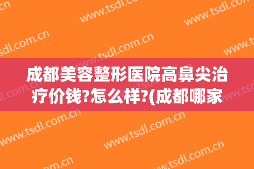 成都美容整形医院高鼻尖治疗价钱?怎么样?(成都哪家整形医院做鼻子做的好)