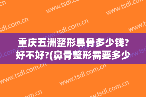 重庆五洲整形鼻骨多少钱?好不好?(鼻骨整形需要多少钱)