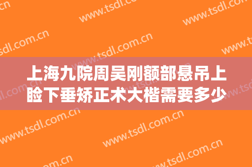 上海九院周吴刚额部悬吊上睑下垂矫正术大楷需要多少钱?可靠吗?(上海九院上睑下垂专家哪个做的好)