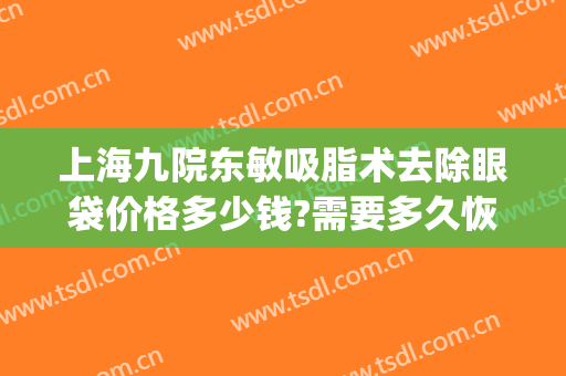 上海九院东敏吸脂术去除眼袋价格多少钱?需要多久恢复?(上海九院激光去眼袋多少钱)