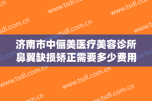 济南市中俪美医疗美容诊所鼻翼缺损矫正需要多少费用?可靠吗?(上海地铁包被车门夹住)