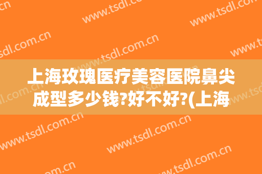 上海玫瑰医疗美容医院鼻尖成型多少钱?好不好?(上海市玫瑰美容医院地址)
