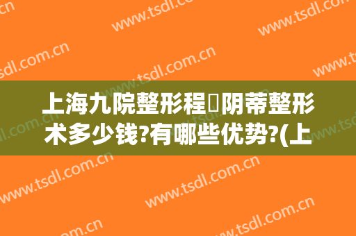 上海九院整形程昉阴蒂整形术多少钱?有哪些优势?(上海九院整形价格表2024)
