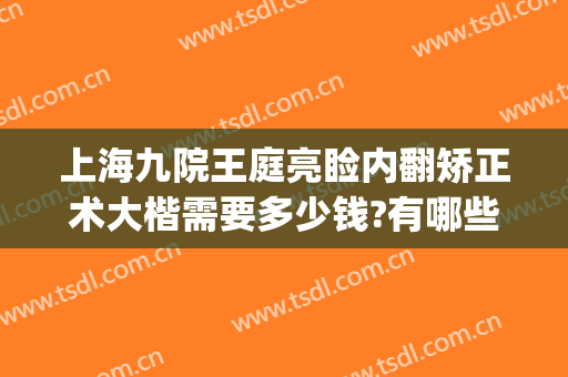 上海九院王庭亮睑内翻矫正术大楷需要多少钱?有哪些优势?(上海九院上睑下垂矫正多少钱)