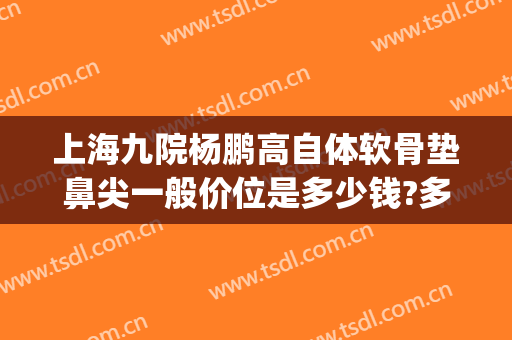 上海九院杨鹏高自体软骨垫鼻尖一般价位是多少钱?多长时间恢复?(上海九院隆鼻大概多少钱)