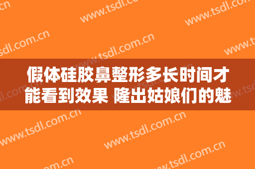 假体硅胶鼻整形多长时间才能看到效果 隆出姑娘们的魅力指数自信