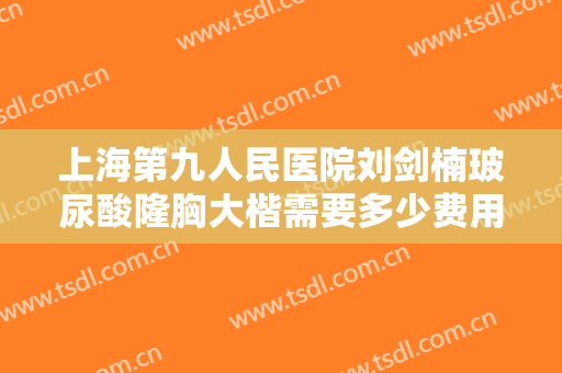 上海第九人民医院刘剑楠玻尿酸隆胸大楷需要多少费用?有哪些优势?