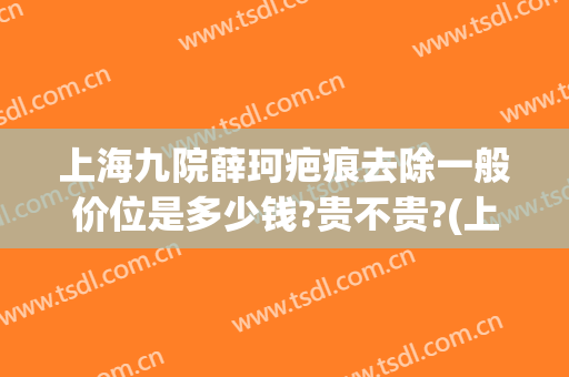 上海九院薛珂疤痕去除一般价位是多少钱?贵不贵?(上海第九人民医院祛疤价格)