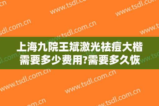 上海九院王斌激光祛痘大楷需要多少费用?需要多久恢复?