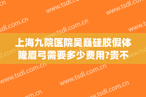 上海九院医院吴巍硅胶假体隆眉弓需要多少费用?贵不贵?(假体眉弓手术要多少钱)