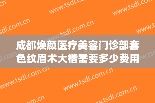 成都焕颜医疗美容门诊部套色纹眉术大楷需要多少费用?效果怎么样?(成都省医院美容科怎么样)