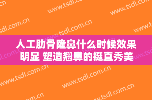 人工肋骨隆鼻什么时候效果明显 塑造翘鼻的挺直秀美