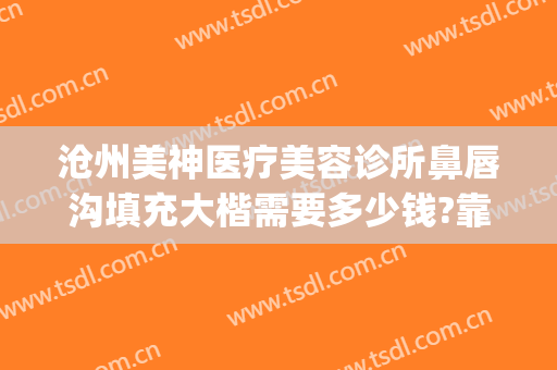 沧州美神医疗美容诊所鼻唇沟填充大楷需要多少钱?靠谱吗?(沧州中心医院整形美容医院)