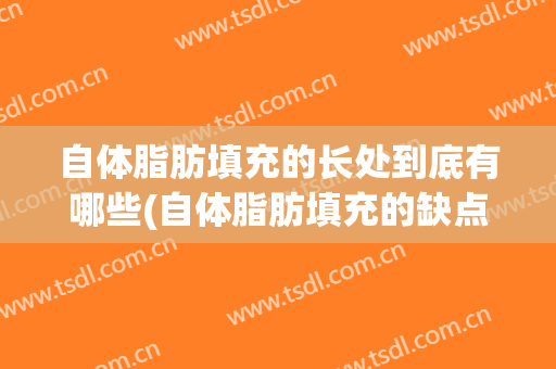 自体脂肪填充的长处到底有哪些(自体脂肪填充的缺点是什么)