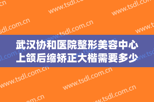 武汉协和医院整形美容中心上颌后缩矫正大楷需要多少钱?好不好?(武汉协和医院矫正牙齿大概多少钱)