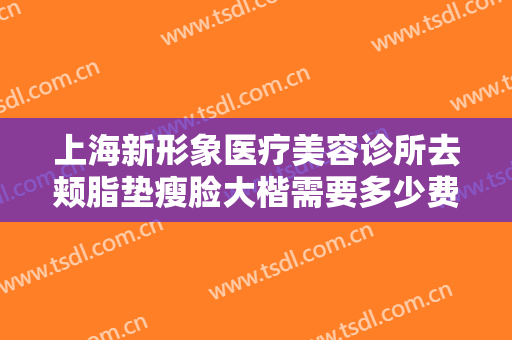 上海新形象医疗美容诊所去颊脂垫瘦脸大楷需要多少费用?怎么样?