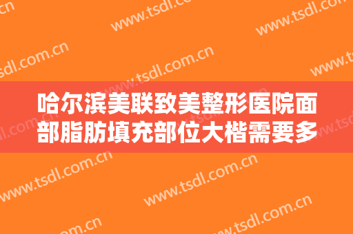 哈尔滨美联致美整形医院面部脂肪填充部位大楷需要多少钱?有哪些优势?