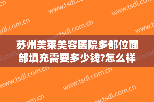 苏州美莱美容医院多部位面部填充需要多少钱?怎么样?(苏州美莱医疗美容院怎么样)