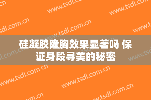 硅凝胶隆胸效果显著吗 保证身段寻美的秘密