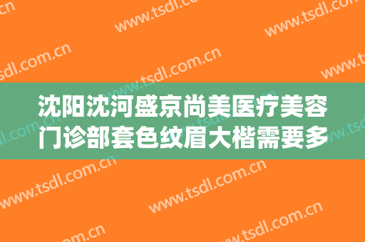 沈阳沈河盛京尚美医疗美容门诊部套色纹眉大楷需要多少钱?可靠吗?(沈阳盛京整形怎么样)