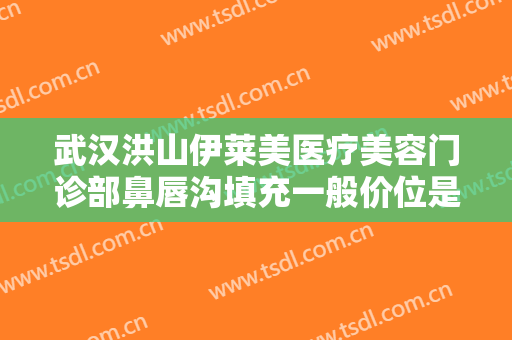 武汉洪山伊莱美医疗美容门诊部鼻唇沟填充一般价位是多少?有哪些优势?