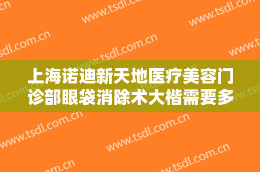 上海诺迪新天地医疗美容门诊部眼袋消除术大楷需要多少费用?贵不贵?