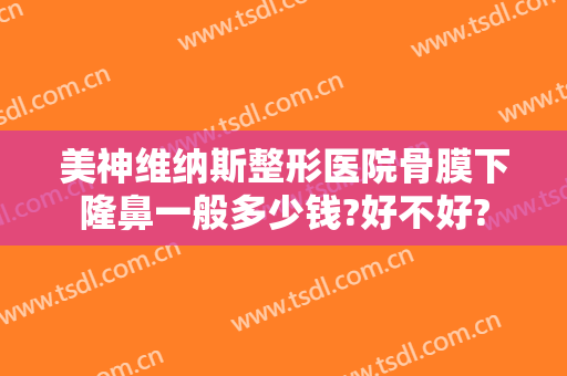 美神维纳斯整形医院骨膜下隆鼻一般多少钱?好不好?