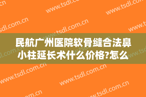 民航广州医院软骨缝合法鼻小柱延长术什么价格?怎么样?(鼻小柱延长手术多少钱)