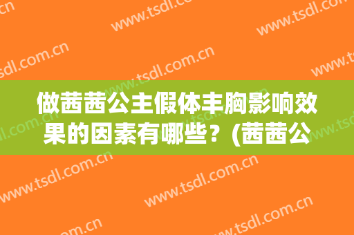 做茜茜公主假体丰胸影响效果的因素有哪些？(茜茜公主假体官网)