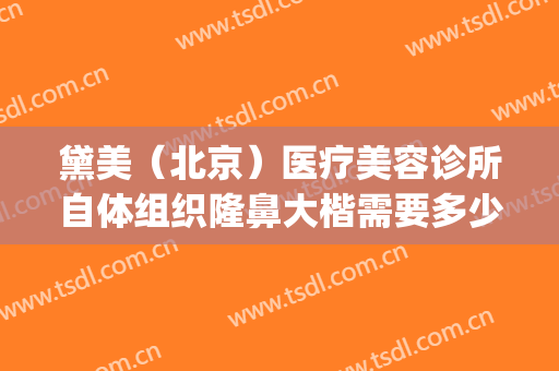 黛美（北京）医疗美容诊所自体组织隆鼻大楷需要多少费用?靠谱吗?(北京专业丰胸整容医院)