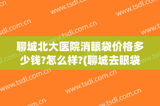 聊城北大医院消眼袋价格多少钱?怎么样?(聊城去眼袋最好的医院)