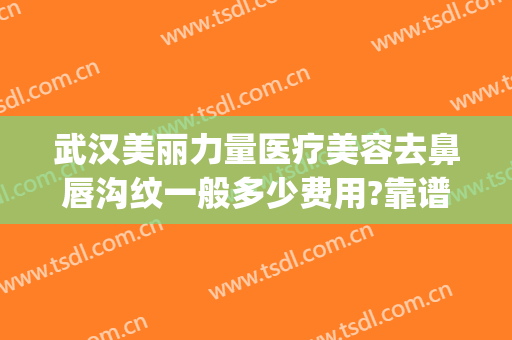 武汉美丽力量医疗美容去鼻唇沟纹一般多少费用?靠谱吗?(武汉美丽力量医疗美容门诊部正规吗)
