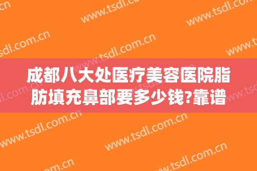成都八大处医疗美容医院脂肪填充鼻部要多少钱?靠谱吗?(成都八大处医疗整形美容医院)