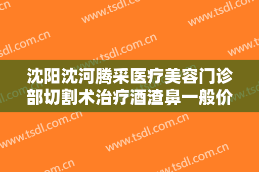 沈阳沈河腾采医疗美容门诊部切割术治疗酒渣鼻一般价位是多少费用?靠谱吗?