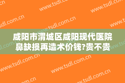 咸阳市渭城区咸阳现代医院鼻缺损再造术价钱?贵不贵?