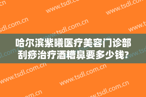哈尔滨紫曦医疗美容门诊部刮痧治疗酒糟鼻要多少钱?贵不贵?