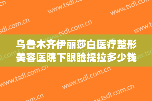 乌鲁木齐伊丽莎白医疗整形美容医院下眼睑提拉多少钱?怎么样?(乌鲁木齐伊莎美尔整形美容医院)