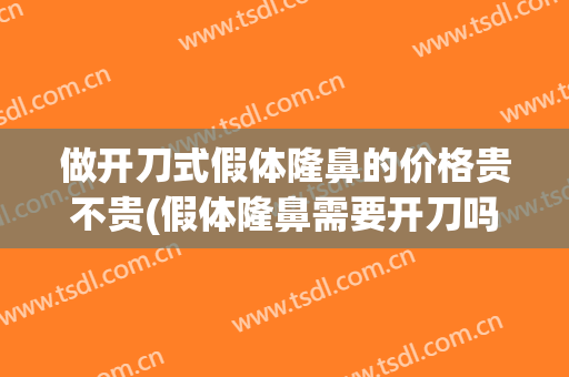 做开刀式假体隆鼻的价格贵不贵(假体隆鼻需要开刀吗)