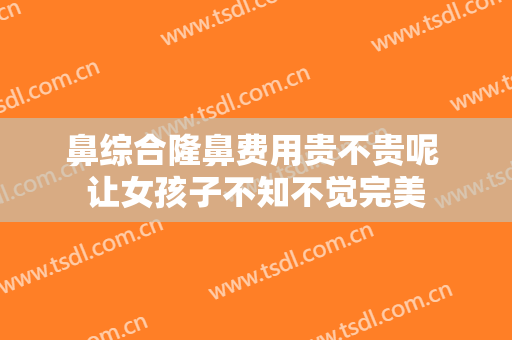 鼻综合隆鼻费用贵不贵呢 让女孩子不知不觉完美