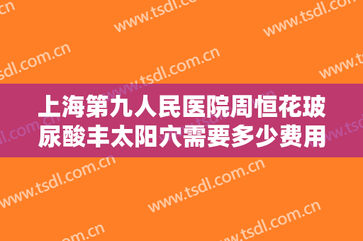 上海第九人民医院周恒花玻尿酸丰太阳穴需要多少费用?效果怎么样?