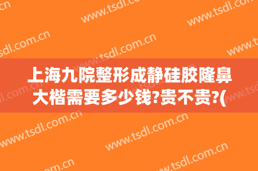 上海九院整形成静硅胶隆鼻大楷需要多少钱?贵不贵?(上海九院歪鼻矫正多少钱)