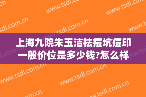 上海九院朱玉洁祛痘坑痘印一般价位是多少钱?怎么样?(九院 痘印)