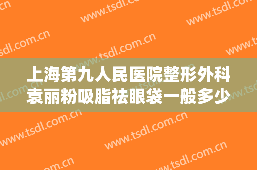 上海第九人民医院整形外科袁丽粉吸脂祛眼袋一般多少费用?怎么样?(上海第九人民医院做眼袋手术多少钱)