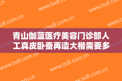 青山伽蓝医疗美容门诊部人工真皮卧蚕再造大楷需要多少费用?贵不贵?