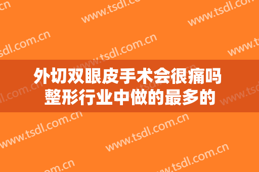 外切双眼皮手术会很痛吗 整形行业中做的最多的