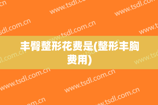 丰臀整形花费是(整形丰胸费用)