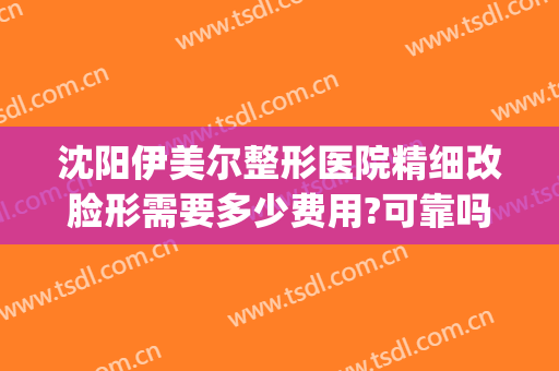 沈阳伊美尔整形医院精细改脸形需要多少费用?可靠吗?(沈阳伊美尔整形美容医院)