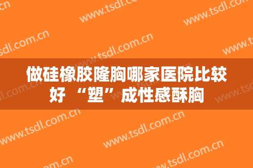 做硅橡胶隆胸哪家医院比较好 “塑”成性感酥胸