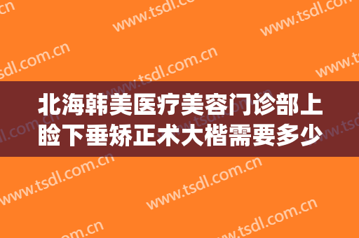 北海韩美医疗美容门诊部上睑下垂矫正术大楷需要多少钱?靠谱吗?(广州上眼睑下垂矫正术多少钱)